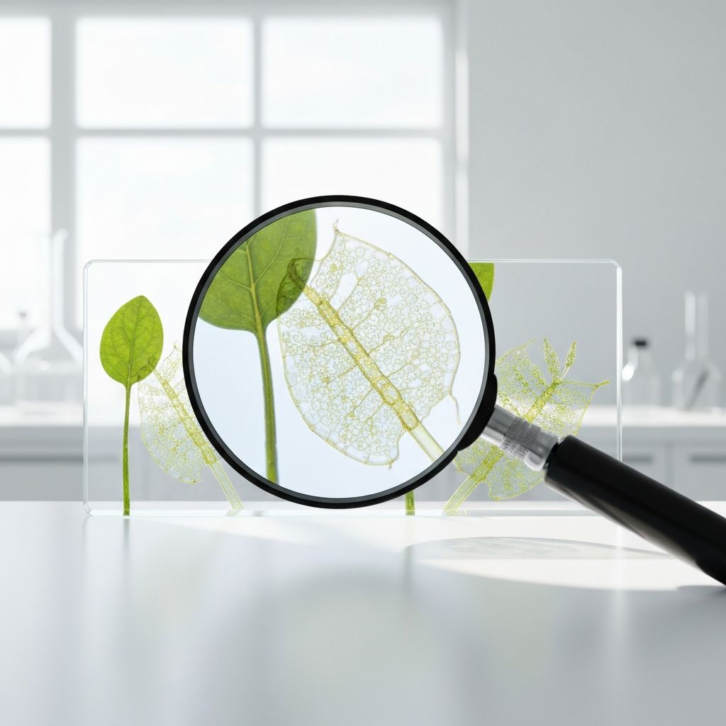 Wissenschaftliche botanische Elemente